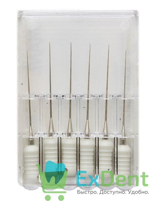 Pluggers (Плаггеры) №15, 25 мм, MANI, инструмент для пломбирования канала (6 шт) 14295 - фото 26957