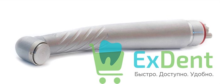 Наконечник турбинный НСТф - 300 М4, Кристалл, с ключом, 2-х канальным спреем 18713 - фото 27056