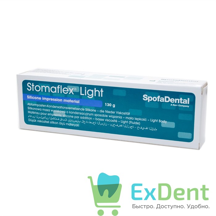 Stomaflex (Стомафлекс) Light -  для детальных оттисков, С-силикон низкой вязкости ( 130 г) 12260 - фото 1347