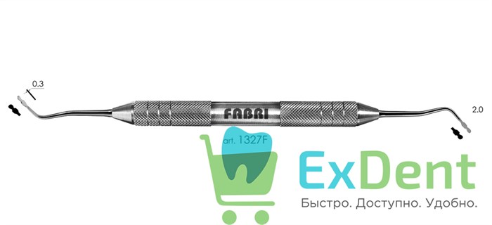 Инструмент для укладки ретракционной нити 1327F, Fabri 14917 - фото 27318