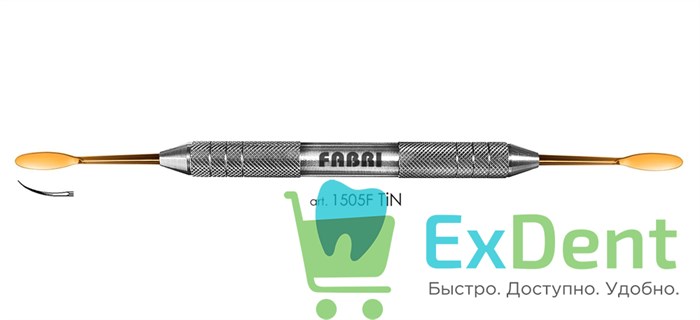 Гладилка большая 1505F TIN, Fabri 14947 - фото 27346