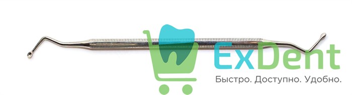 Ложка кюретажная малая, 2-х сторонняя 21328 - фото 27537