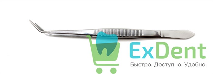 Пинцет зубной изогнутый (16 см) Legrin 14781 - фото 27608