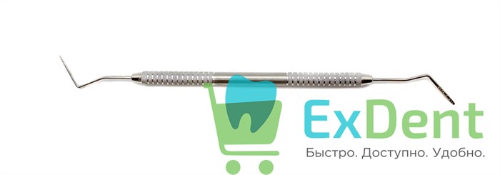 Зонд пародонтальный с разметкой, двухсторонний, Legrin 16640 - фото 27610