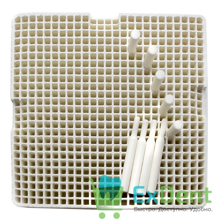 Треггер керамический квадратный 65 мм + 20 керамических штифтов 14498 - фото 27743