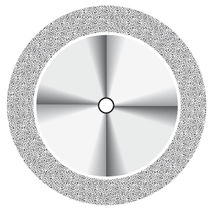 Диск алмазный Flex (D = 22 мм, толщина 0,3 мм) NTI синий, с двухсторонним покрытием 17538 - фото 28455