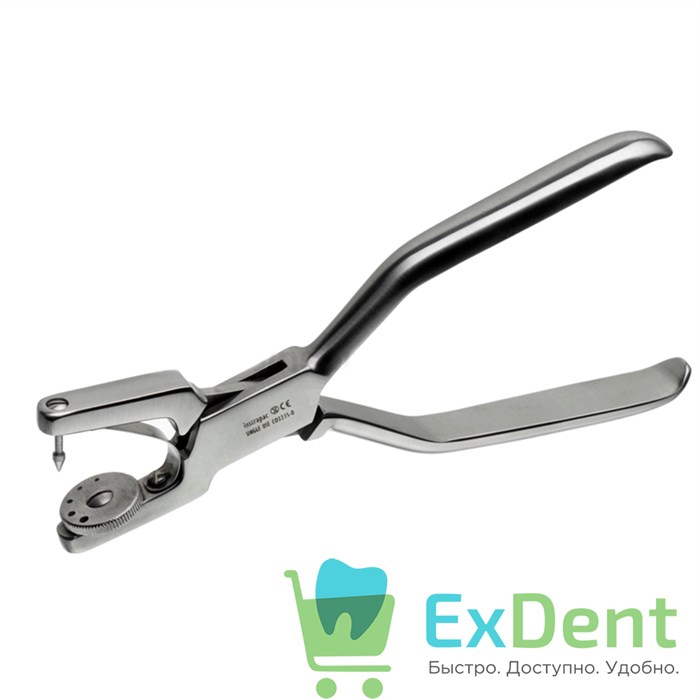 Пробойник (дырокол) для раббер дам (16 см) 16152 - фото 28661