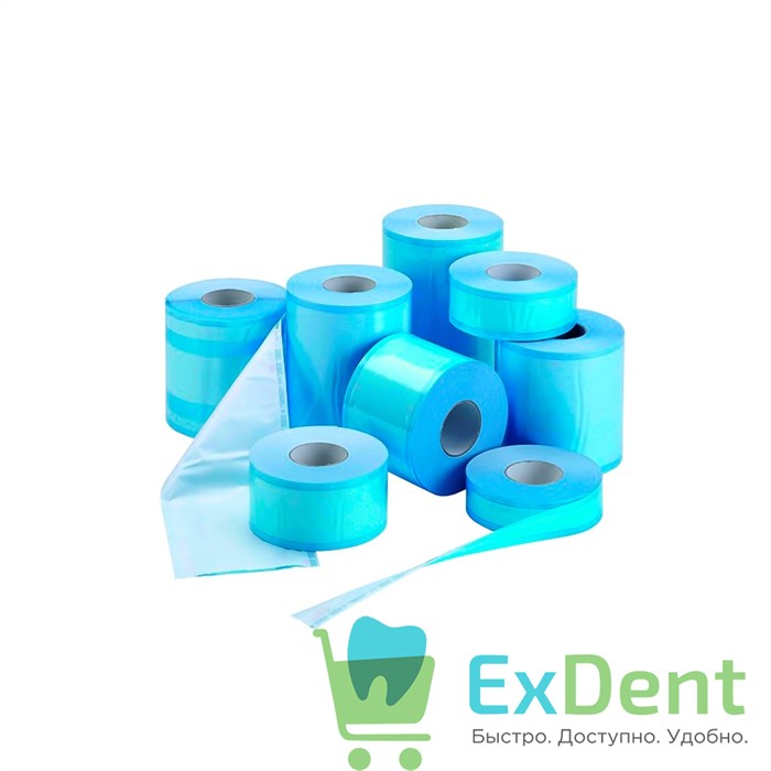 Рулоны для стерилизации 55 мм х 200 м, Клинипак, с индикатором 13253 - фото 28794