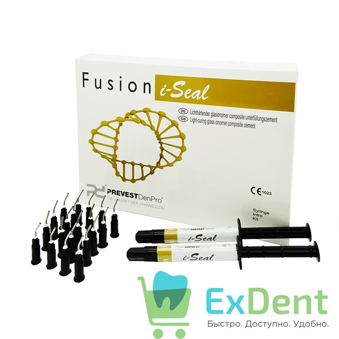 Fusion (Фьюжен) I-Seal - герметик светоотверждаемый фторсодержащий (2 х 3 г) 18096 - фото 28805