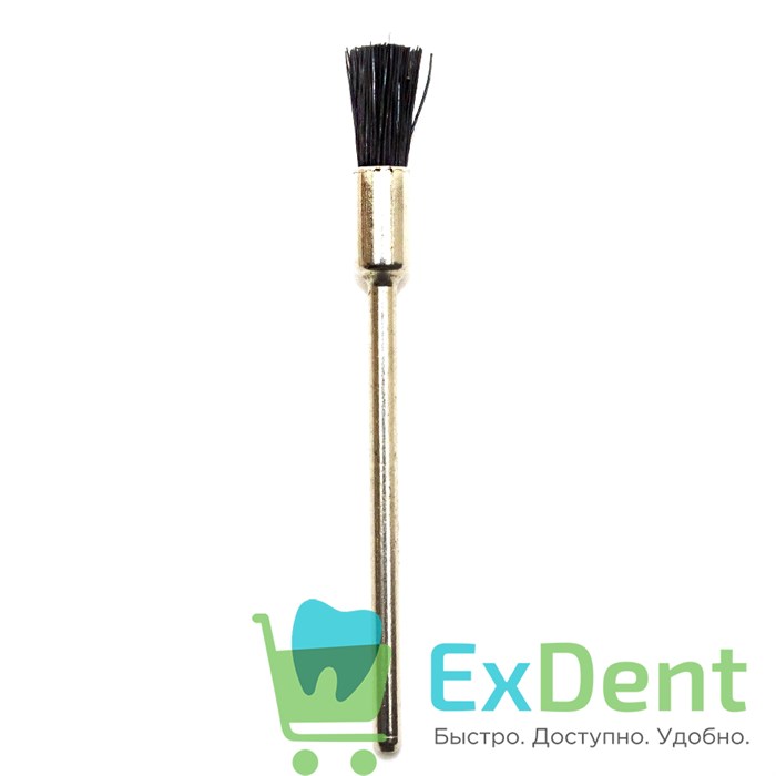 Щетка полировачная нейлоновая, чаша черная (4 мм) 13942 - фото 28966