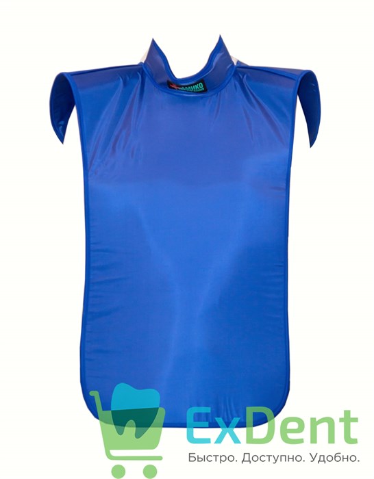 Фартук рентгенозащитный ФРЗС-"Р-К" для пациента (резиноый), стоматологический со стойкой 17032 - фото 29338