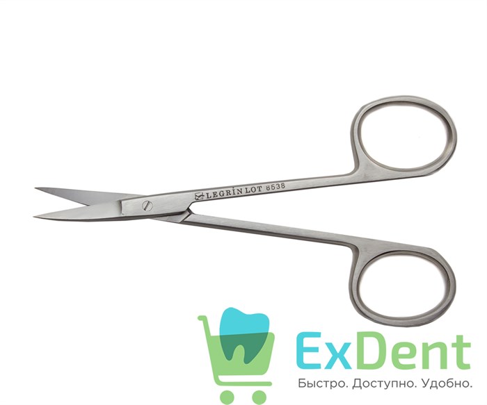 Ножницы внутрь изогнутые, стандарт (11,5 см) Legrin 17198 - фото 29501