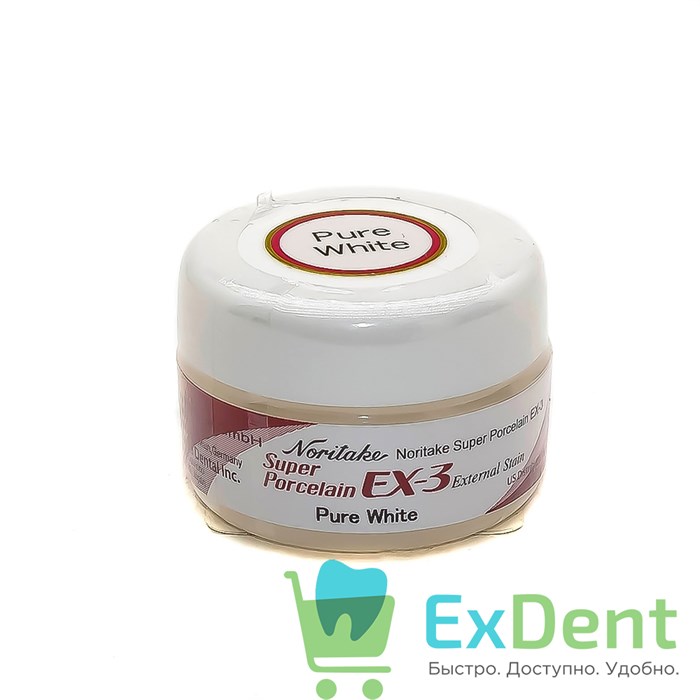Noritake (Наритаки) EX3 Внешний краситель Pure White (3 г) 18736 - фото 29550
