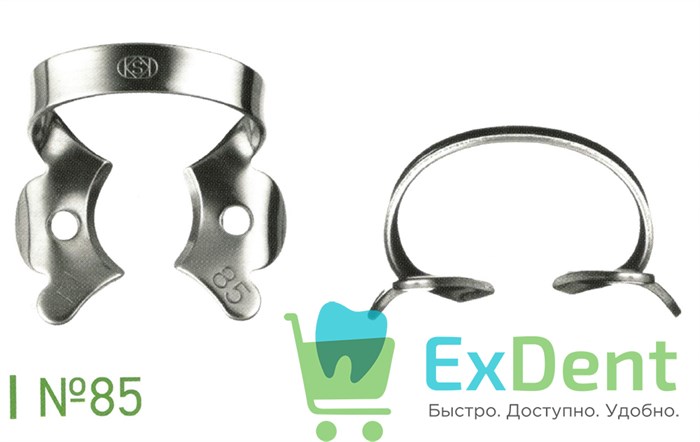 Кламп №85 для молочных зубов и первых детских моляров Dentech 15463 - фото 29581