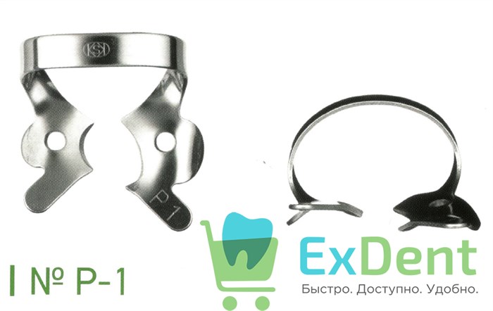 Кламп №P1 для молочных зубов, Dentech 18790 - фото 29586