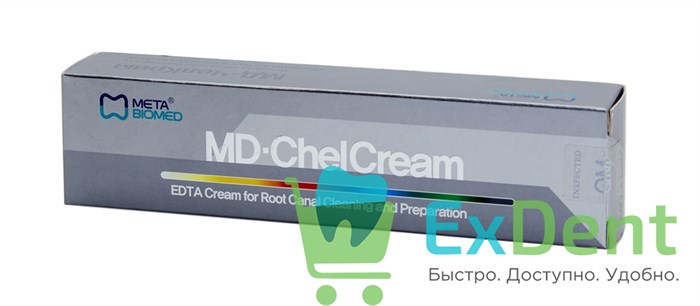 MD-ChelCream (МД-Челкрем) - гель для расширения и промывания корневых каналов (2 х 7 г) 16422 - фото 29622