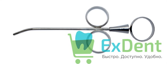 Шприц для внесения отобранного костного материала (Стружкоотсасыватель),16 см d=2.5см, LEGRIN 17529 - фото 30000