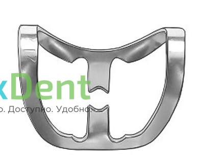 Кламп №212 бабочка для фронтальных зубов (ТОР ВМ) 21214 - фото 30093