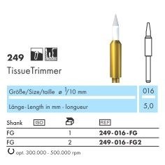 249-016-FG Хирургический инструмент NTI, 1 шт триммер мягких тканей 18883 - фото 30331