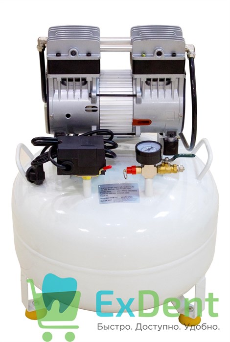 Компрессор TYW-6, воздушный, безмалянный, ресивер 35 л, производительность 100 л/мин 16377 - фото 30547