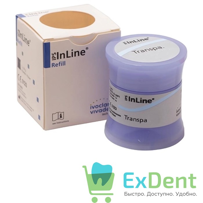 IPS InLine Прозрачная масса голубая (20 г) 19933 - фото 30641