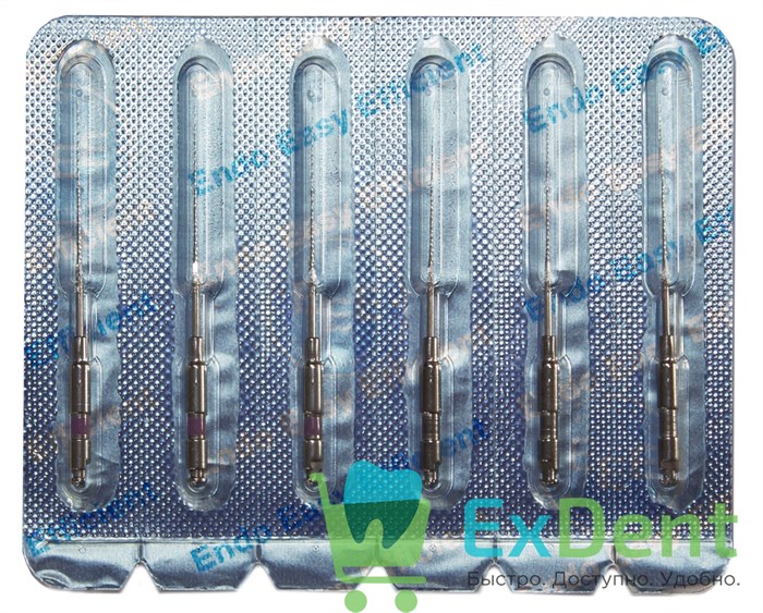 K-Reamers машинный №08-10, 25 мм, VDW RA (6 шт) 20651 - фото 30887