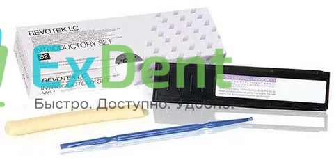 ДжиСи Ривотек ЛСи-однокомп-ный композит для изготовления врем-ых рест-ций GS 16432 - фото 32175