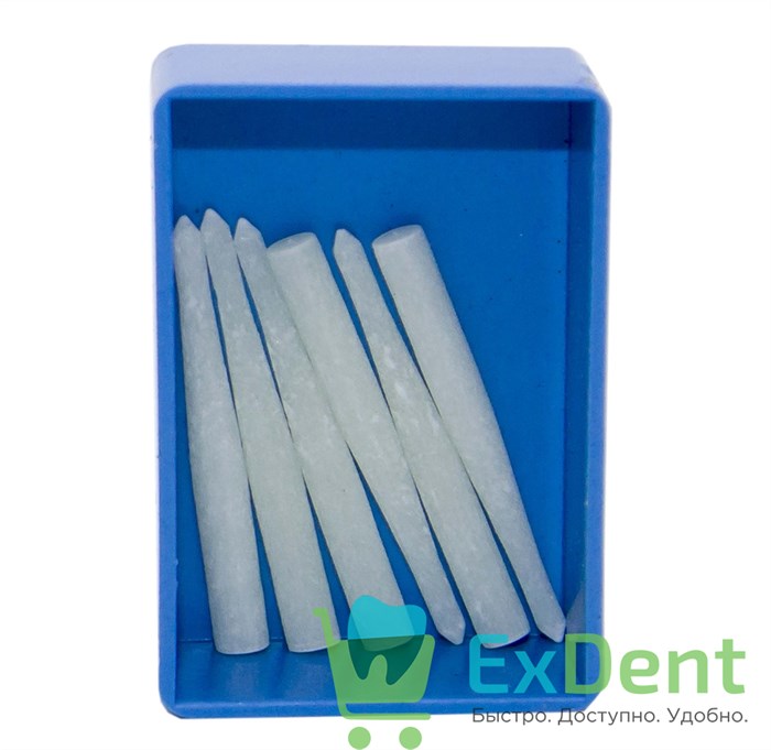 Штифты стекловолоконные №4 конусные Bufa (6 шт) 15228 - фото 32475