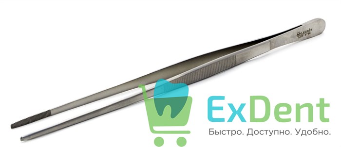 Пинцет анатомический (25 см) 16657 - фото 32758