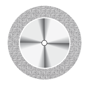 Диск алмазный Superflex (19 mm) NTI желтый с двухсторонним покрытием 20678 - фото 32780