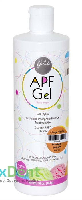Гель для фторирования Gelato, апельсин-ваниль (480 мл) 17252 - фото 33019