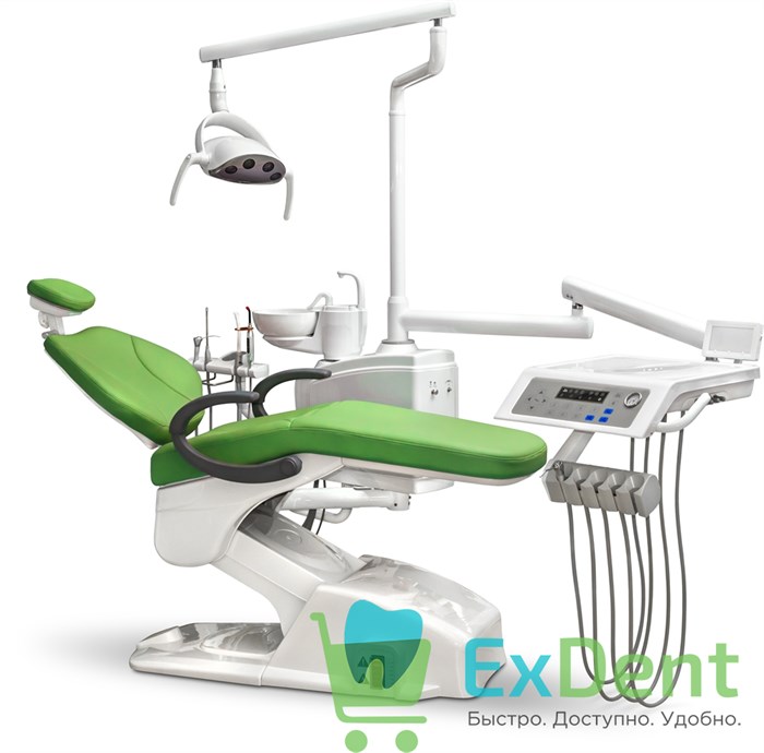 Стоматологическая установка Mercury 330 LUX, нижняя подача со стулом врача и ассистента 20610 - фото 33215
