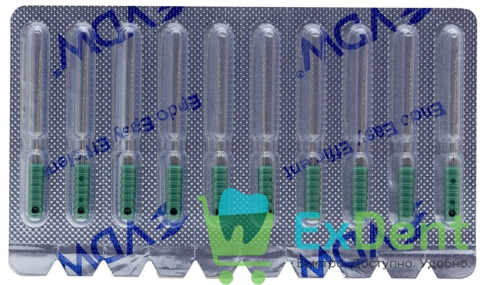 Пульпоэкстракторы №35, 21 мм, VDW, для удаления пульпы, блистер (10 шт) 20270 - фото 33496