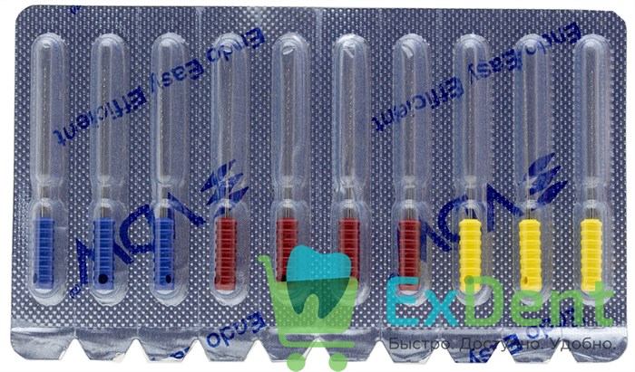Пульпоэкстракторы №20-30, 21 мм, VDW, для удаления пульпы, блистер (10 шт) 20272 - фото 33498