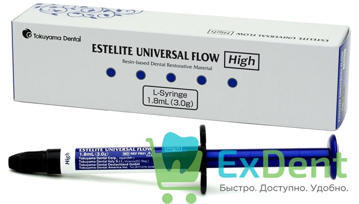 Estelite (Эстелайт) Universal Flow High L OPA2 - композитный материал высокой текучести (3 г) 20882 - фото 33516