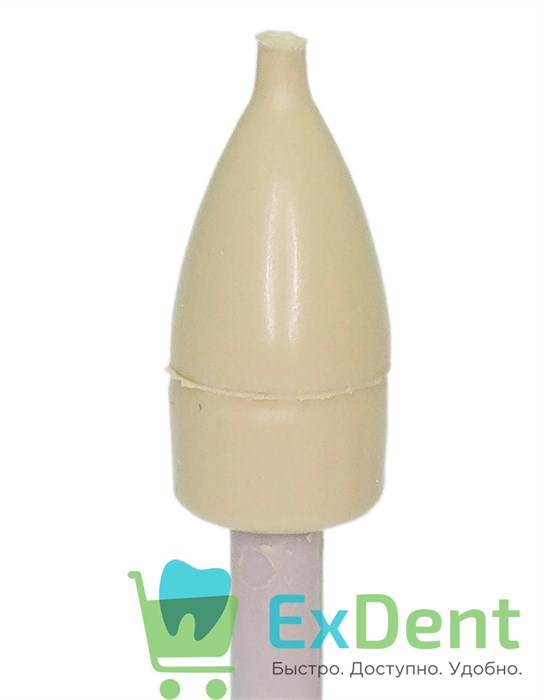 Полир Kagayaki Diamond Sun - желтый (экстрамелкая) пламя, для финишной полировки композитов (1 шт) 18074 - фото 33954