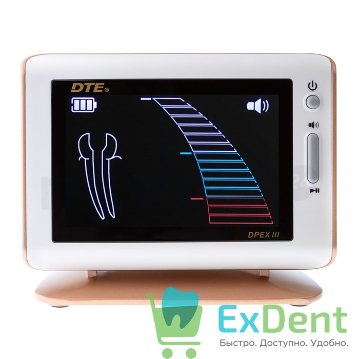 Апекслокатор DPEX III серии DTE, цвет золотой-желтый 14114 - фото 34052