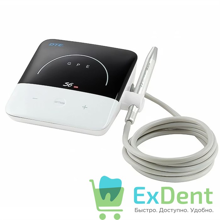 Скалер ультразвуковой DTE S6 LED для снятия зубных отложений 20480 - фото 34327