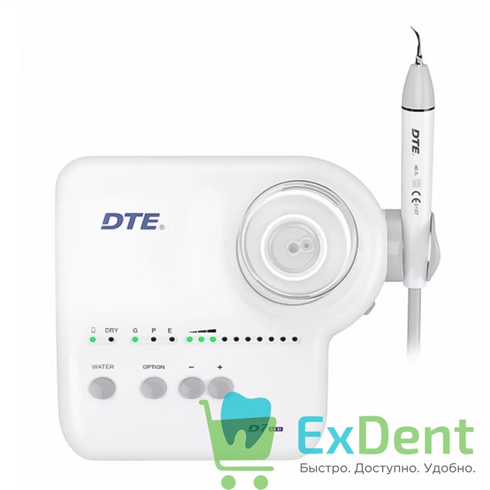 Скалер ультразвуковой DTE-D7 LED, 8 насадок в комплекте (ED1, GD1, GD4, GD5, GD6, PD1, PD3, PD4D) 19947 - фото 34347