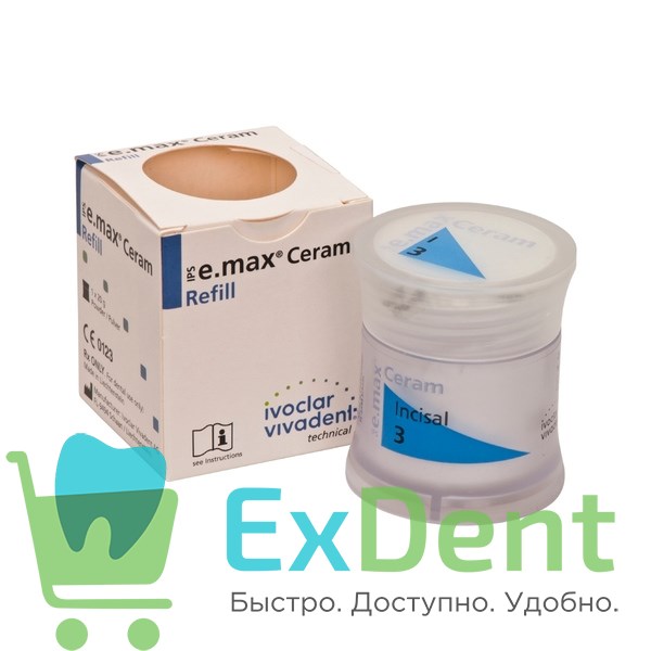 IPS e.max Ceram Incisal - S3 масса режущего края (20 г) 18331 - фото 34595