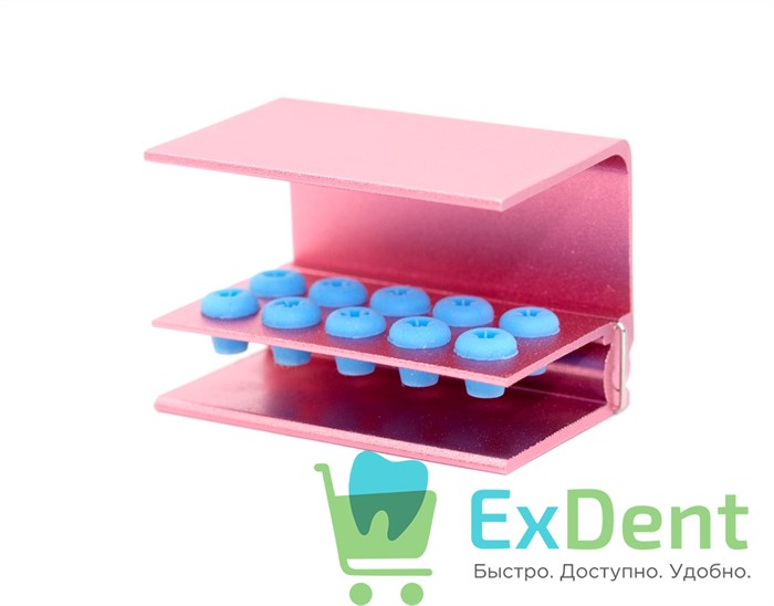 Бокс (подставка) для боров, на 10 боров, автоклавируемый JAAN Bur Box 16423 - фото 34662