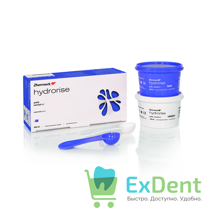 Hydrorise (Гидрорайз) Putti Normal Set - А-силикон очень высокой вязкости (2 х 380 мл) 12227