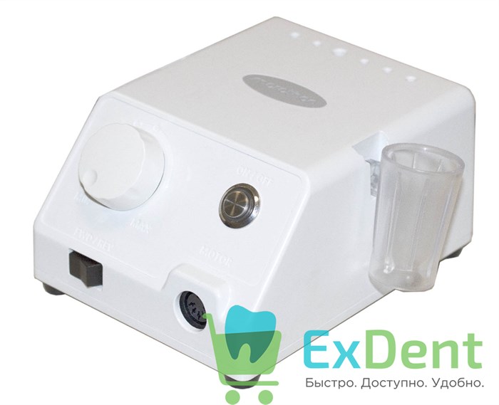 Блок управления Marathon Escort III Белый с подсветкой, плавная регулировка скорости (35000 об/мин) 21340 - фото 34732