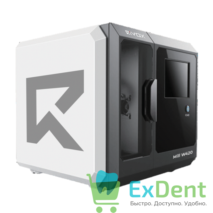 Стоматологический фрезерный станок Rivox Mill W420, 4-осевой, для влажного фрезерования 1,8 КВт 23484