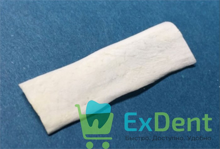 Биоматрикс, мембрана жёсткая (10 х 30 мм) - высокоочищенный ксено коллаген I-го типа 17925 - фото 34759