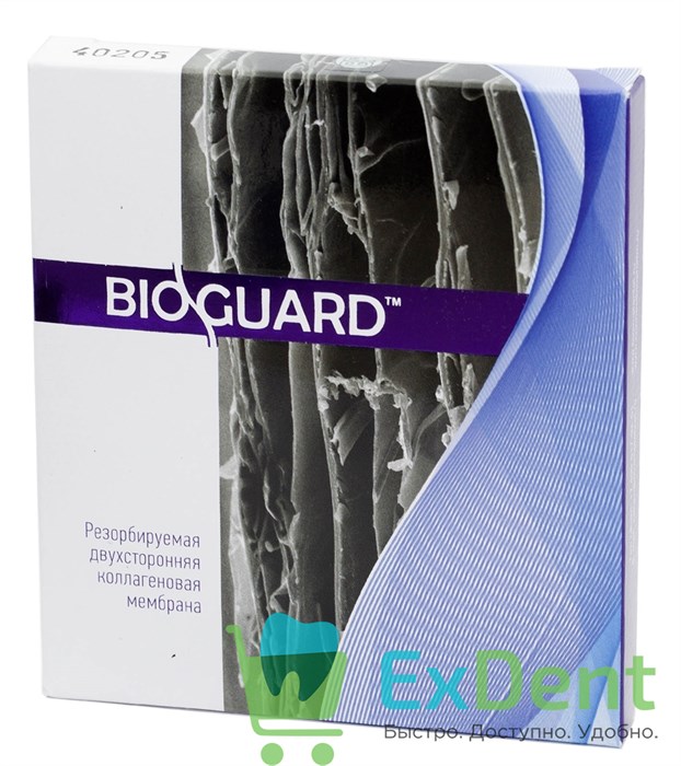 Биоматрикс, мембрана стандартная (15 х 25 мм) - высокоочищенный ксено коллаген I-го типа 19937 - фото 34897