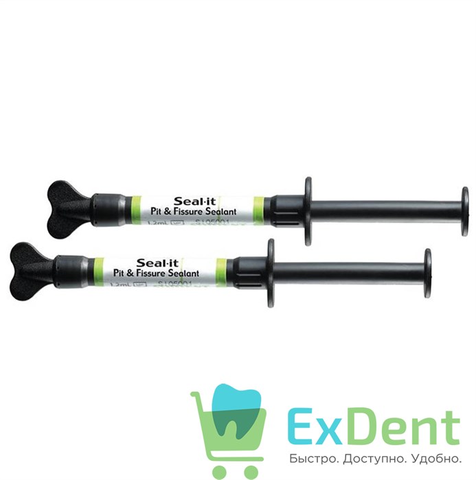 Seal It (Сеал Ит) - светоотверждаемый герметик для запечатывания фиссур (2 х 1,2 г) 17182 - фото 35106