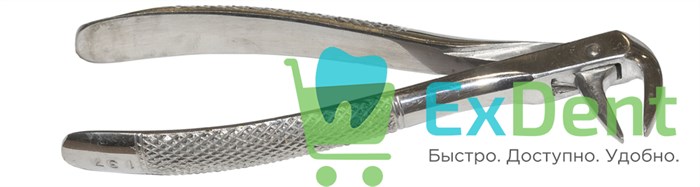 Щипцы №137 для резцов и корней нижних зубов (BD-700) 20120 - фото 35112