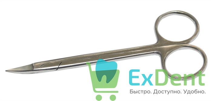Ножницы десневые изогнутые Квинби (BD-1360/2) 15959 - фото 35114
