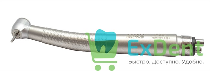 Наконечник турбинный COXO CX207W-SP  M4 - кнопочный, с 3-х точ. спреем терапевтический 21238 - фото 35146